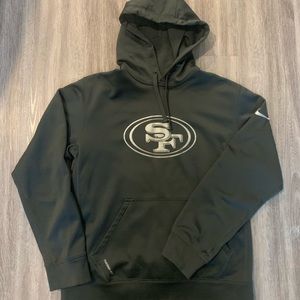 Nike Therma Fit San Francisco 49ers Hoodie Size Medium